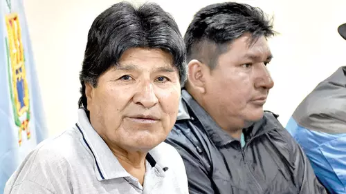 Evo Morales, líder del Movimiento Al Socialismo (MAS)./ APG